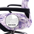 thumbnail image 5 of POLERO Purple Butterfly Office Computer Chair Covers, All-in-One Computer Chair Slipcovers, Breathable Elastic Cloth for Home Office Gaming, 5 of 7