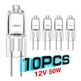 thumbnail image 2 of JC-bombilla halógena bi-pin G4 para decoración del hogar, luces de 5W, 10W, 20W, 35W, 50W, color blanco cálido, CC de 12V, 10 piezas, 2 of 4