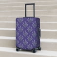 thumbnail image 2 of Lsque Lavender Flowers Printed Luggage Cover, Travel Luggage Protector,Scratch and Dirt Resistant, Fits 18-32 Inch Luggage - Small, 2 of 9