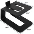 thumbnail image 3 of 1Pcs Desktop Speaker Stand Metal Audio Bracket Holder Universal Tabletop Stand, 3 of 6