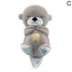 thumbnail image 2 of Oso nutria respirando, lindo juguete de peluche relajante, muñeco para dormir, regalo, muñeca, artefacto para dormir., 2 of 2