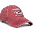 thumbnail image 3 of 30th Birthday Gifts for Her/Him Vintage 1993 Hat Bday Gifts for Men Women, 3 of 6