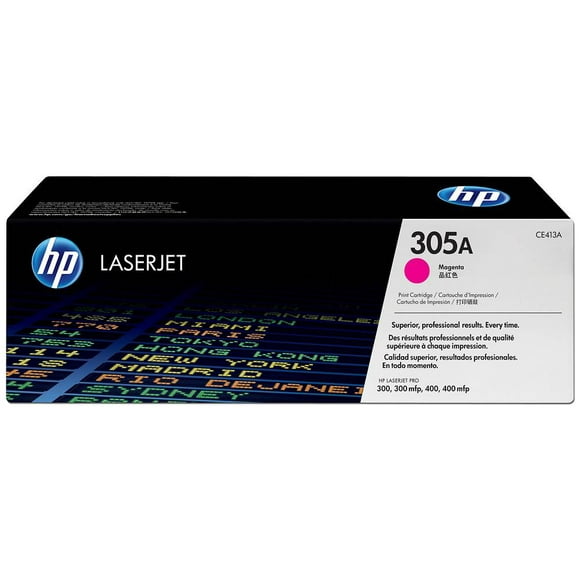 Cartucho de Tóner HP 305A Magenta Laserjet Original CE413A