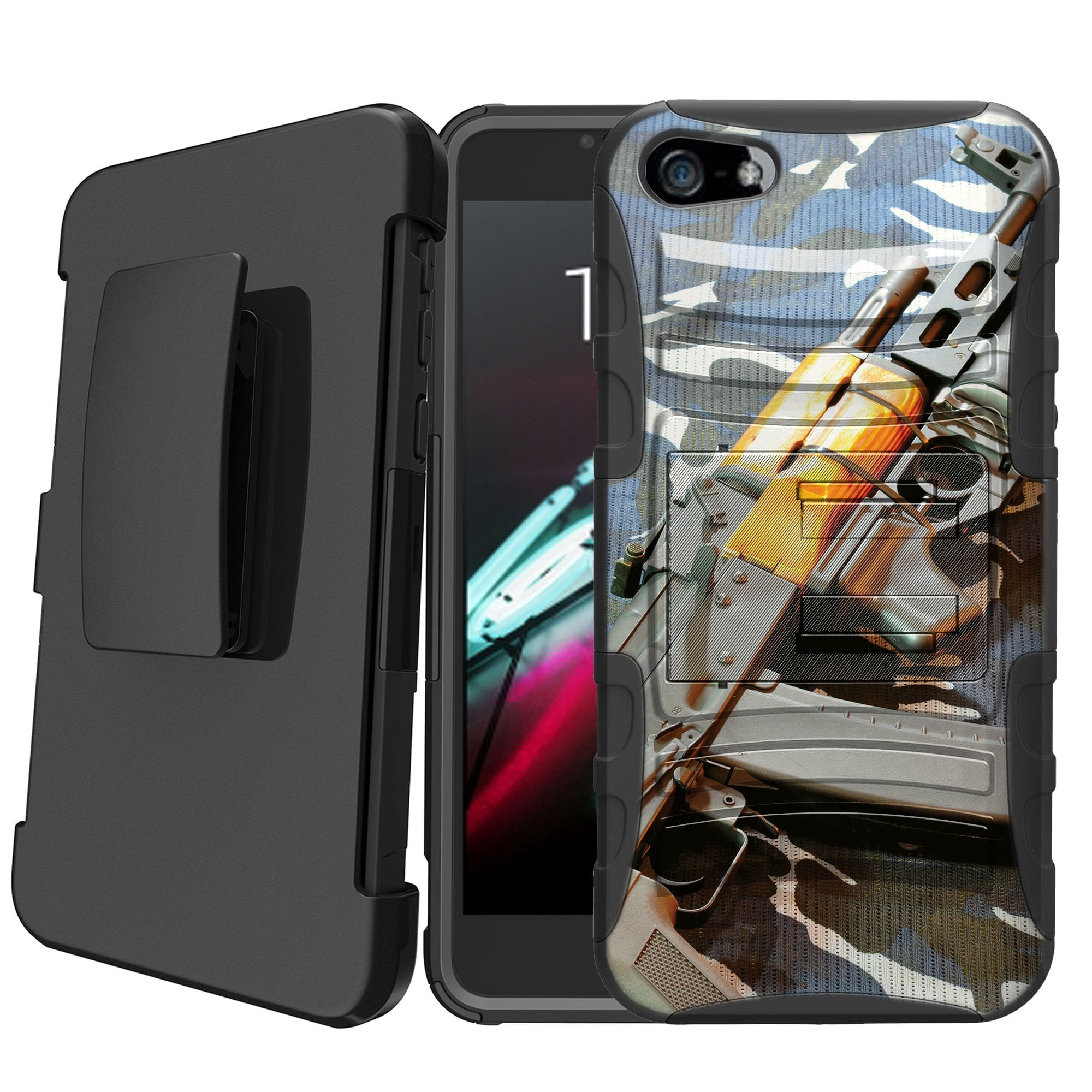 Apple iPhone 5 | iPhone 5s | iPhone SE Holster Case [Case ...