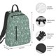 thumbnail image 2 of Disketp golf equipment Mochila Ligera e Impermeable, Mochila de Día Resistente para Viajes, Senderismo y Uso Diario para Hombre y Mujer, 2 of 7