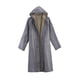 thumbnail image 3 of Capa de lluvia impermeable, ligera, larga, con capucha, cortavientos, ropa de lluvia, capa de lluvia para 3L, 3 of 9