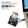thumbnail image 2 of Lector de tarjetas CAC ZOWEETEK Lector CAC Military USB 2.0, 2 of 9