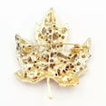 thumbnail image 4 of QQTDFG Red Enamel Multicolor Crystal Rhinestone Maple Leaf Charm Brooch Pin Party Gift-default, 4 of 5