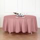 thumbnail image 1 of Mantel redondo de poliéster BalsaCircle de 120" en color rosa empolvado para bodas, 1 of 8