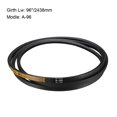 thumbnail image 3 of Uxcell A-96 Drive V-Belt Girth 96-inches Industrial Power Rubber Transmission Belt, 3 of 5