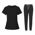 thumbnail image 1 of 2x Conjunto De Uniforme De Enfermería, Camiseta Y Pantalones De Enfermera Para Tienda De Mascotas, Spa, Cosmetología, 1 of 8