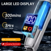 Cshidworld Electric Beard Trimmers Kit, 13 Piece Unisex Hair Clipper Set with Easy-Clean Motor