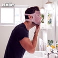 thumbnail image 2 of Perfect Remedy Face Ice Pack, Reusable Hot & Cold Ice Face Mask, Gel Compress for Helping with Puffy Eyes and aiding in Conditions of Swelling, Facial Spa Cooling Mask for Women and Men (Pink), 2 of 6