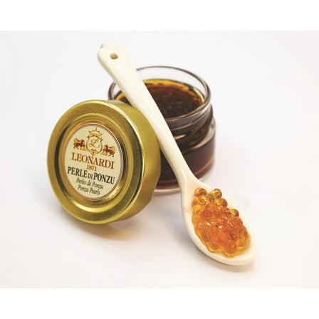 Acetaia Reale Ponzu Flavored Pearls, 50g Glass Jar