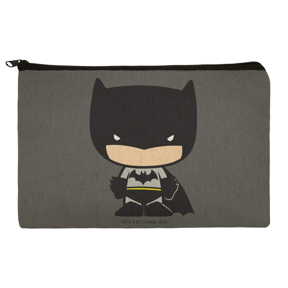 Batman Cute Chibi Character Pencil Pen Organizer Zipper Pouch Case