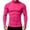 A-Hot Pink, variant on RKSTN Compression Shirt Men Long Sleeve Solid Color Mock Neck Lightweight Fall Winter Daily Base Layer Thermal Shirts for Men (Pink ,M)