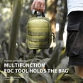 thumbnail image 4 of Eigraketly Bolsa de almacenamiento al aire libre Camping Senderismo Accesorios de supervivencia Riñonera Pesca Montañismo Bolsillo Oxford Paquete de Type2 NO2 Eigraketly OD010881-04, 4 of 6