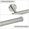 thumbnail image 4 of Uxcell Toilet Paper Holder Stainless Steel Brushed Finish Silver Tone, 4 of 6