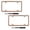 Camo Hunting Forest Orange, variant on Jeiento Ladybug 2 Pack License Plate Frames, Solid Rust-Proof 4 Holes Car Licence Plate Covers Automotive Exterior Accessories with Screws Fasteners Caps