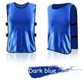 thumbnail image 6 of Adult Team Sports Football Soccer Training Pinnies Jerseys Quick-dry Breathable Training Bib Vest, 6 of 10