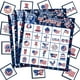 thumbnail image 1 of Tarjetas de Juego Del Día de La Independencia, Temática Festiva En Rojo, Blanco y Azul, Entretenimiento Interactivo, Diversión para Fiestas Familiares, Educación Cultural, Juego de 24 Tarjetas, Diseñ, 1 of 7