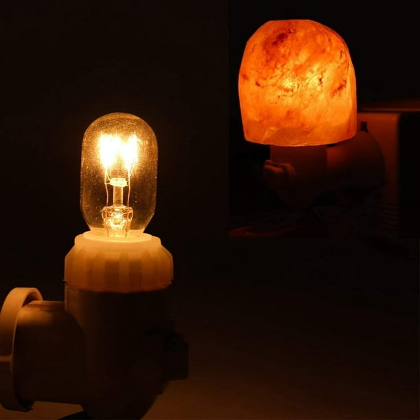 Paquet de 6 ampoules de lampe à sel, ampoules de chauffe-cire, ampoules à  incandescence à douille E12 de 25 watts, ampoules de rechange pour  l'Himalaya 
