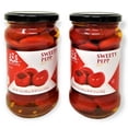 thumbnail image 1 of Belevini Red Sweety Drop Peppers 10 Oz in Jar Imported from Peru, Sweet and hot Peruvian Peppers, Rich in Minerals and Vitamins (Pack of 2), 1 of 4