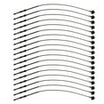 thumbnail image 6 of YUYUETIME Plastic Tag Fastener Fasteners Black 5000Pcs 5.11X0.12X0.04In, 6 of 8