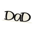 thumbnail image 4 of DOLITY Dad Creative Photo Frame Desktop Decoration standing Photo Frame for Bedroom Black, 4 of 9