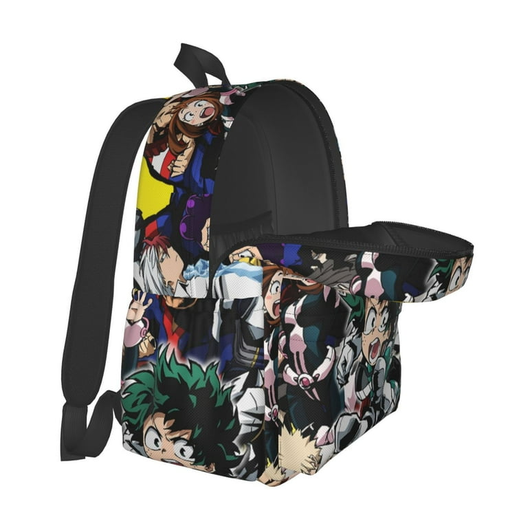 My Hero Academia Boku Backpack Schoolbag Laptop Daypack Large