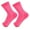 Rose Red, variant on Soumake 1 Pair Compression Socks Breathable Super Soft Sweat Absorption Fitness Cycling Running Toeless Socks Practical