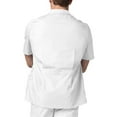thumbnail image 2 of Adar Sarraus Universels pour Hommes - Veste de Sarrau à Manches Courtes Zippée, 2 of 7