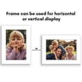 thumbnail image 6 of Americanflat 4x6 Picture Frame with Shatter-Resistant Glass 2 Pack Signature Collection Gallery Style - White, 6 of 8