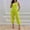 Yellow, variant on Azrian Women Suit Women's Jumpsuits Women's Overalls With Suspenders And Printing Casual Jumpsuit