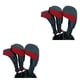 thumbnail image 4 of Eigraketly Cubierta del club Artesanía a prueba de polvo Accesorios al aire libre Diseño de moda Contenedor de palos Suministros de golf Cubiertas de palo Rojo 2piezas Eigraketly CBP499469, 4 of 5