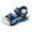 Blue, variant on Little Boys Athletic Sandals Boys Girls Sandals Kids Adventurous Light-Weight Adjustable Straps Summer Water Shoes Green Size,9