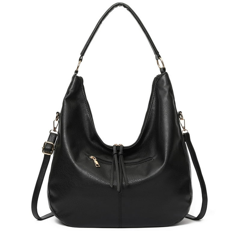 GAEKEAO Hobo Tote Bag for Women Large Capacity Tassel Zip