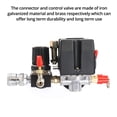 thumbnail image 3 of Válvula de control del interruptor de presión del compresor de aire QWORK, 3 of 6