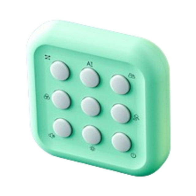 Juego electrónico TAC Toe, juego de viaje portátil, interactivo para niños, juego de mesa para verde