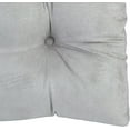 thumbnail image 5 of Klear Vu Gripper Overstuffed Universal Non-Slip Dining Chair Cushions for Kitchen Decor or Office Use, U-Shaped Skid-Proof Seat Pad, 17x17 Inches, 2 Count, Gray, 5 of 6