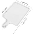 thumbnail image 6 of Resin Silicone Tray Molds, Epoxy Casting Mold for DIY Large Rectangle Serving Cutting Board with Handle, Kitchen Essential for Home Decoration and Crafting, 6 of 6