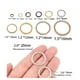 thumbnail image 3 of Lote de 50-200 unidades de anillos de salto de 3-20mm, conectores de anillos divididos para accesorios de fabricación de joyas Diy, suministros al por mayor, 3 of 4