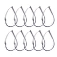 thumbnail image 1 of 10Pcs/Box High Carbon Steel Wacky Rig Hooks Weedless Barbed Fishig Wide Gap Hook Reusable Fishhook Fishing Tackle 1, 1 of 6