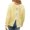 Yellow, variant on Back Bow Pullover Sweaters for Women Long Sleeve Crewneck Casual Knitted Fall Winter Tops Cute Y2k Clothes