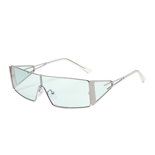 Gafas de sol retro rectangulares envolventes para hombre y mujer y gafas de sol cuadradas pequeñas de los años 2000