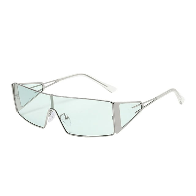 Gafas de sol retro rectangulares envolventes para hombre y mujer y gafas de sol cuadradas pequeñas de los años 2000