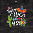 thumbnail image 4 of Inktastic Happy Cinco de Mayo- Sombrero, Cactus, Flowers Boys or Girls Baby Bodysuit, 4 of 5