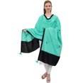 thumbnail image 5 of Phagun Indian Cotton Dupatta Embridered Chunni Long Stole Throw Scarf-Sea Green, 5 of 5