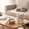 thumbnail image 6 of Silicone Pet Food Storage Container Leakproof Lid Microwave Freezer Safe for Wet Dry Dog Cat Food Treats Travel Meal Prep, 6 of 7