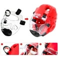 thumbnail image 4 of Shisuyan Couverture de Visage de Taekwondo de Boxe Protection de Visage Détachable, 4 of 9